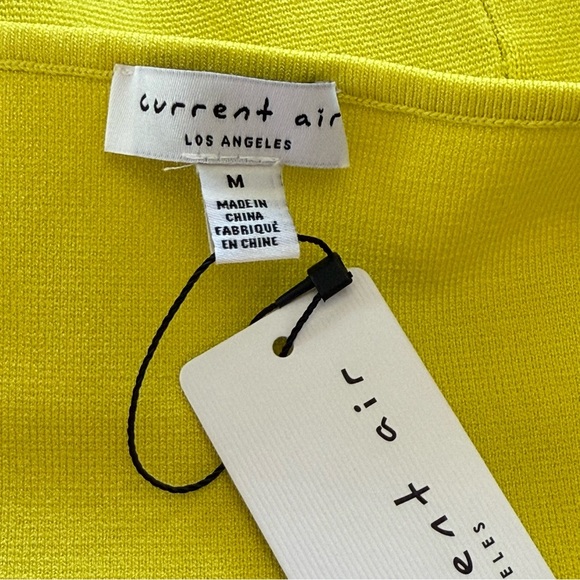 Current Air Sweetheart Knit Tank NWT in Lemon - Picture 4 of 5